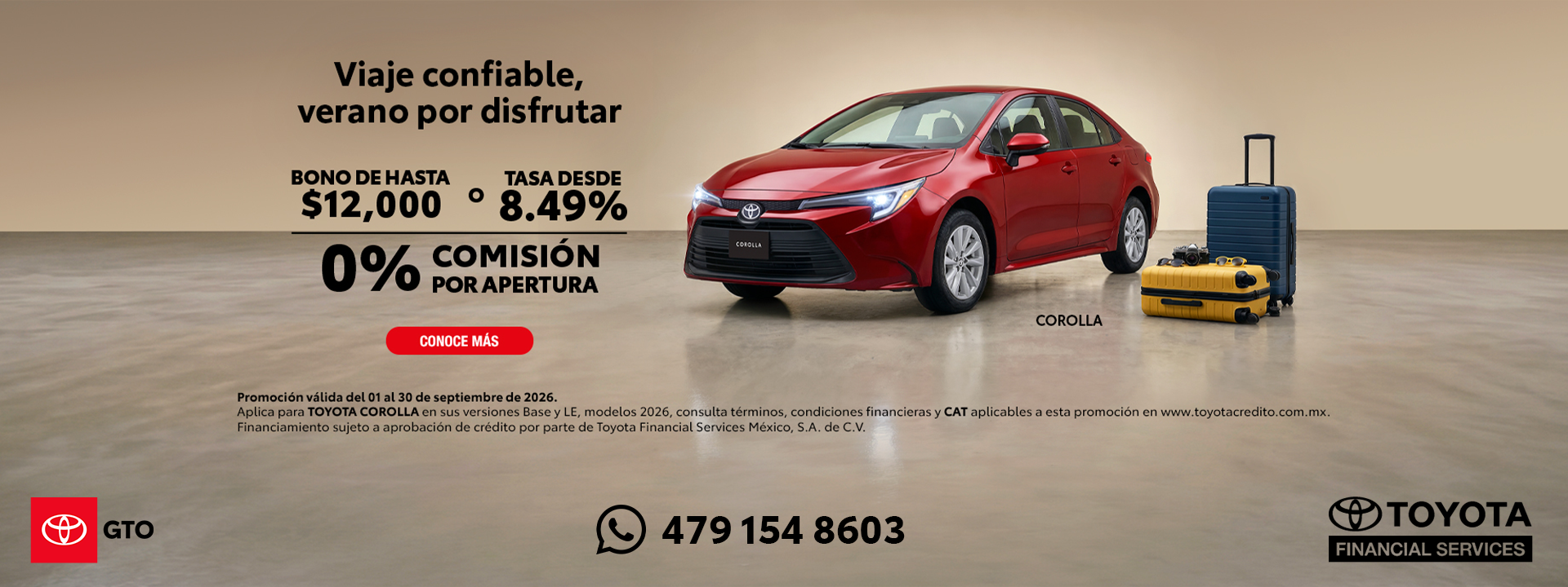 ESTRENA UN COROLLA