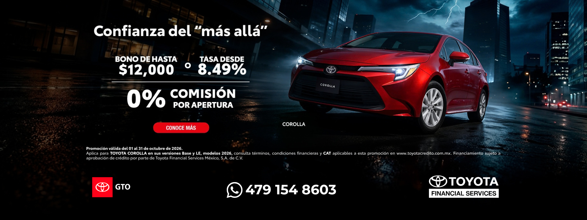 ESTRENA UN COROLLA