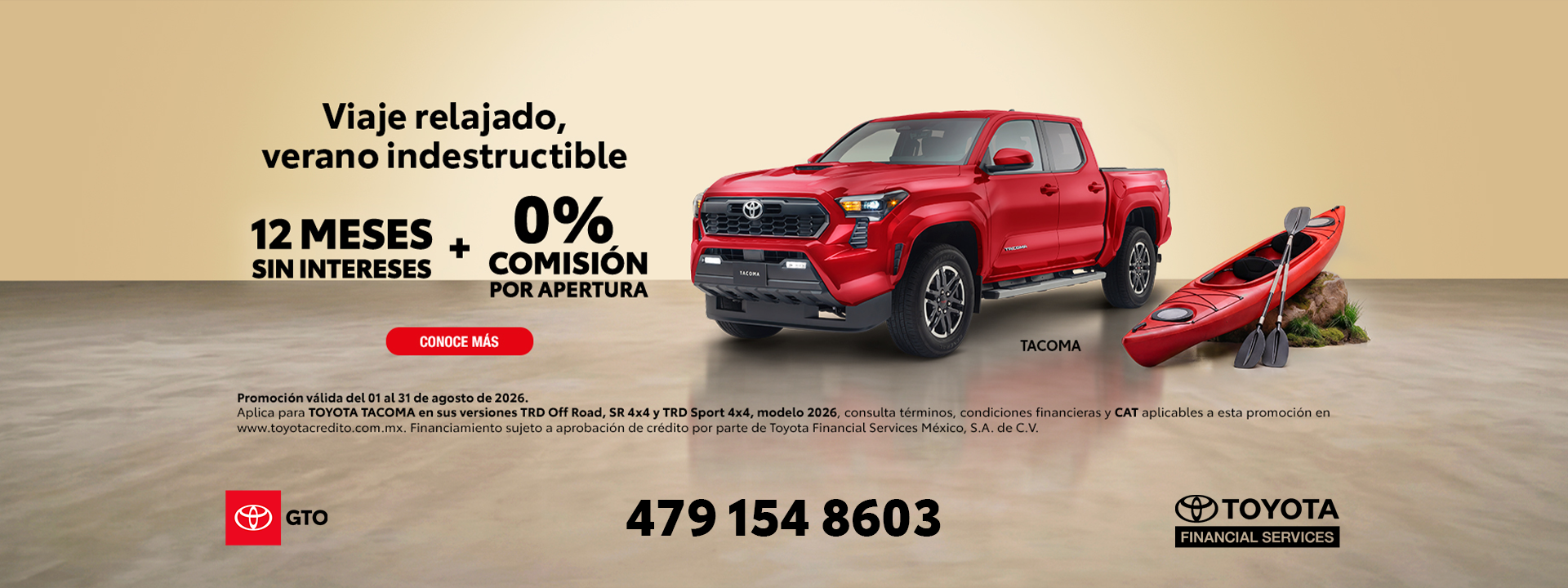 ESTRENA UNA TACOMA